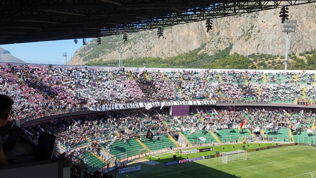 La curva nord del Barbera