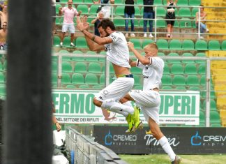 Ricciardo: “Sogno la B con il Palermo” Ricciardo Felici sotto la curva