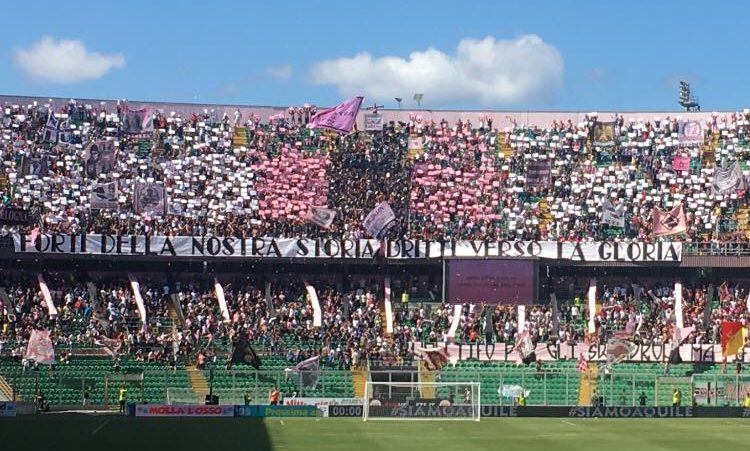 rosanero live curva nord