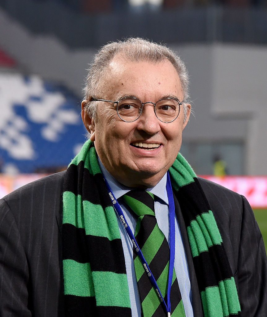 Il patron del Sassuolo, Giorgio Squinzi