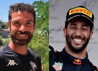 I Ricciardo che corrono: uno in “formula” D, l’altro in Formula Uno