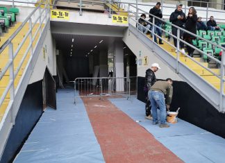 “Rinfrescata” al Renzo Barbera: novità in tribuna