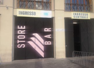 Stadio Barbera, completato il portone della tribuna (foto)