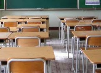 Coronavirus: scuole chiuse fino a lunedì