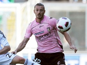 Balzaretti in maglia rosanero