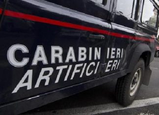 Palermo, artificieri fanno brillare involucro sospetto a Partanna Mondello