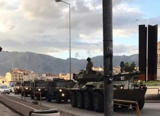 Palermo, va di moda il panico: dopo il virus i carri armati