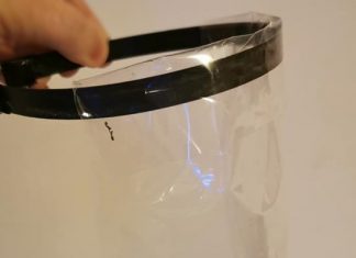 Visiera protettiva “fai da te”, ecco come realizzarla