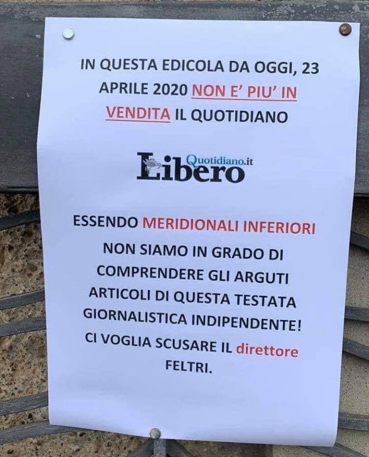 feltri libero edicole sicilia