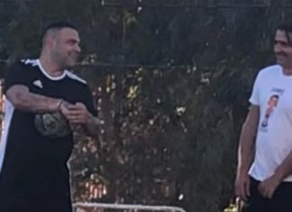 Giovanni Tedesco e Fabrizio Miccoli “mister” a Isola – FOTO/VIDEO miccoli tedesco isola