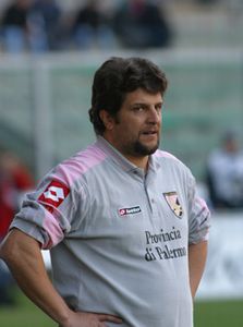 Silvio Baldini ai tempi della panchina rosanero