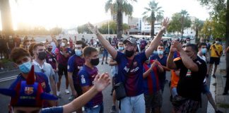 messi tifosi barcellona