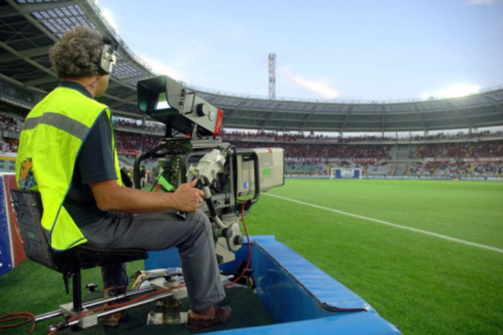 telecamera stadio