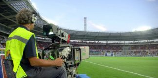 telecamera stadio