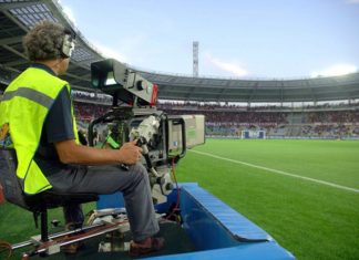 telecamera stadio