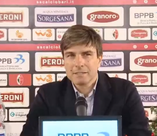 Romairone, ds Bari: “Palermo? Una partita difficile ed importante”