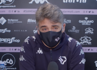 Boscaglia: “Avellino-Palermo è una partita di cartello, dobbiamo portare punti a casa”