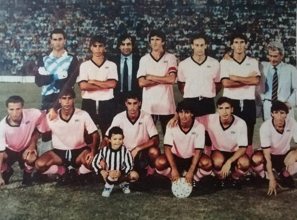 La formazione del Palermo che affrontò i brasiliani dell'Atletico Mineiro