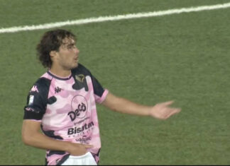 Verso Palermo-Reggiana: gli assenti rosanero luperini