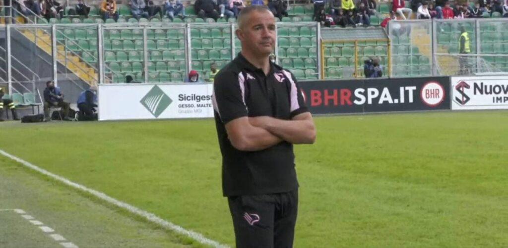 L'allenatore del Palermo, Giacomo Filippi