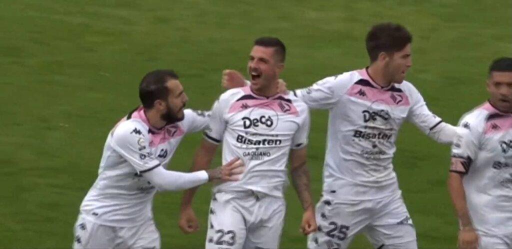 Sbanca Vibo il Palermo. Due gol di Fella e uno di Soleri per i rosanero