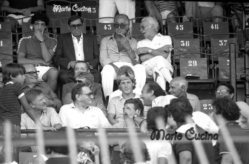 Il Presidente Barbera allo stadio