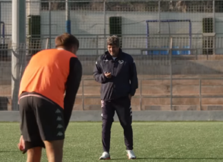 Baldini insiste sul 4-2-3-1: De Rose torna in campo, Luperini provato dietro la punta