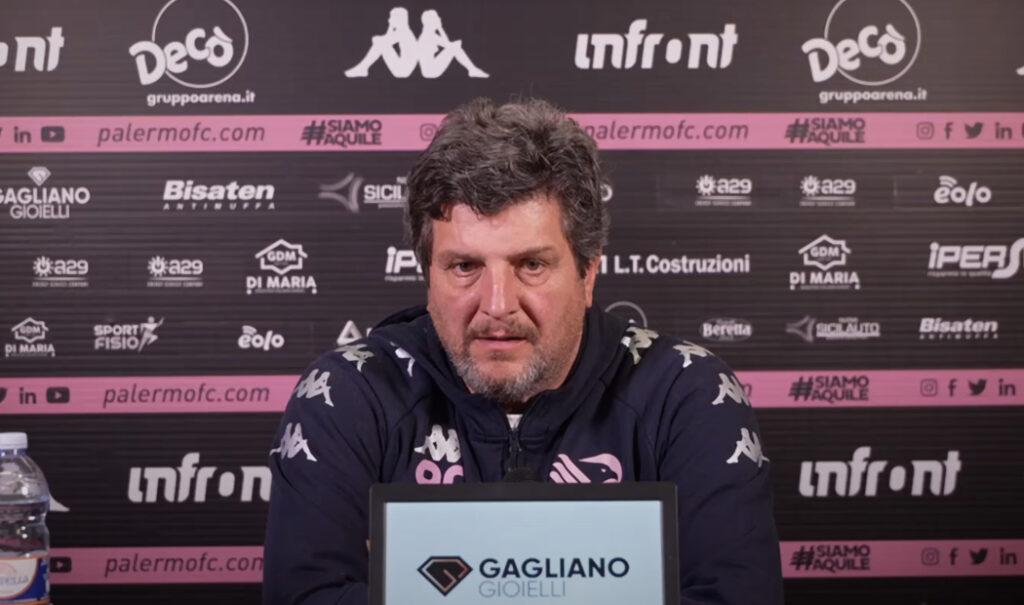 Silvio Baldini in conferenza stampa