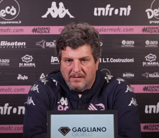 Baldini: “Voglio un Palermo aggressivo. Fella e Accardi hanno recuperato”
