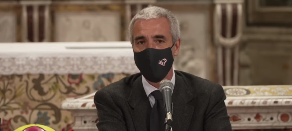 Il Presidente del Palermo, Mirri