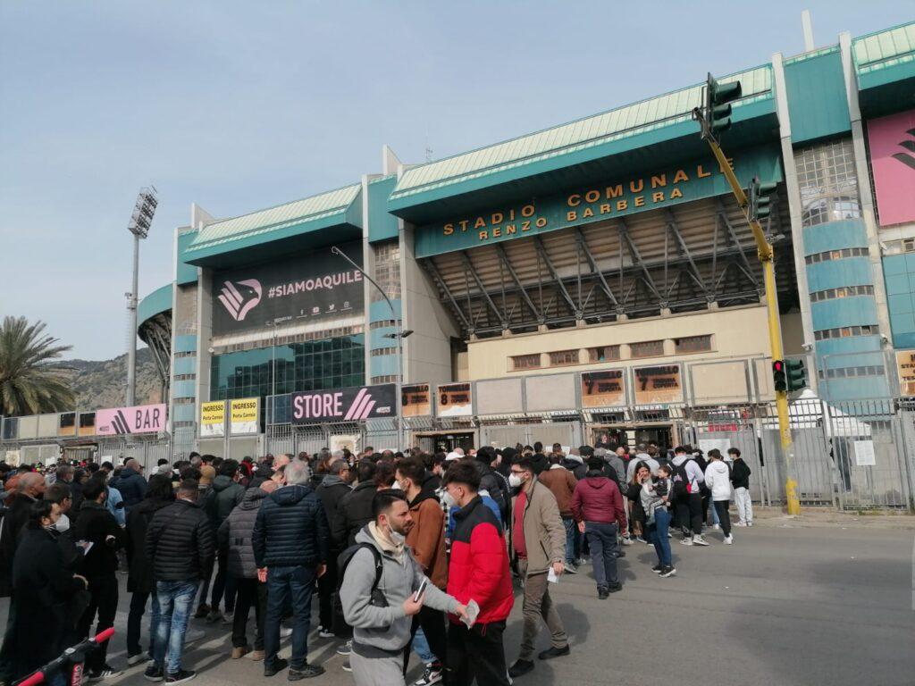 Lo stadio del Palermo