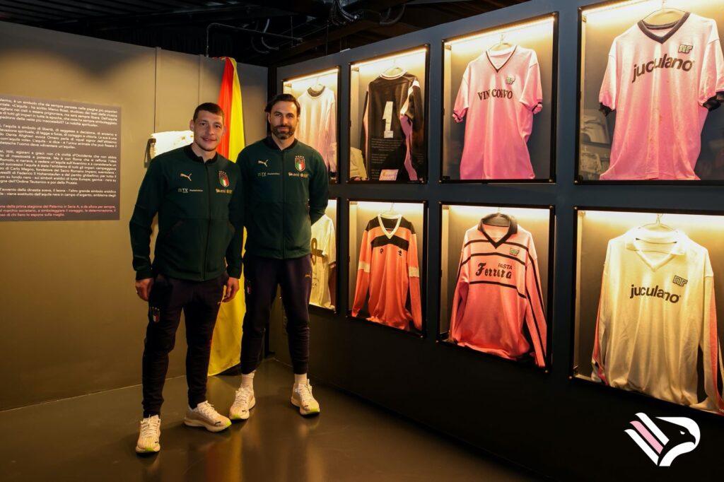 Sirigu e Belotti al Palermo Museum