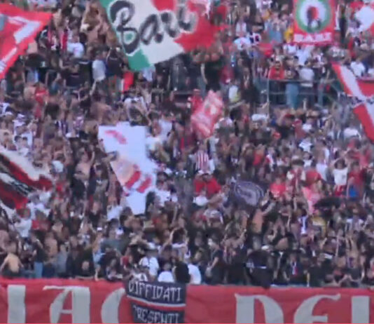 Bari-Palermo, spettacolo al San Nicola: attesi oltre 30mila tifosi bari