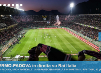 Palermo-Padova sarà una sfida “mondiale” rai italia
