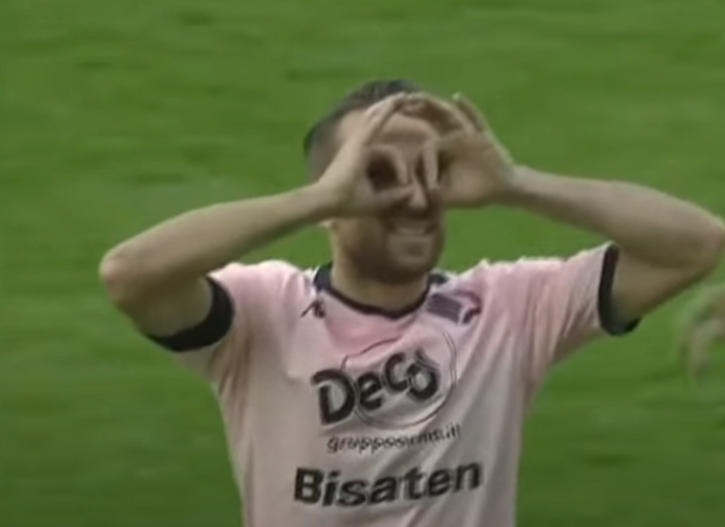 L'ultimo Palermo vittorioso in trasferta a Padova con gol di Floriano