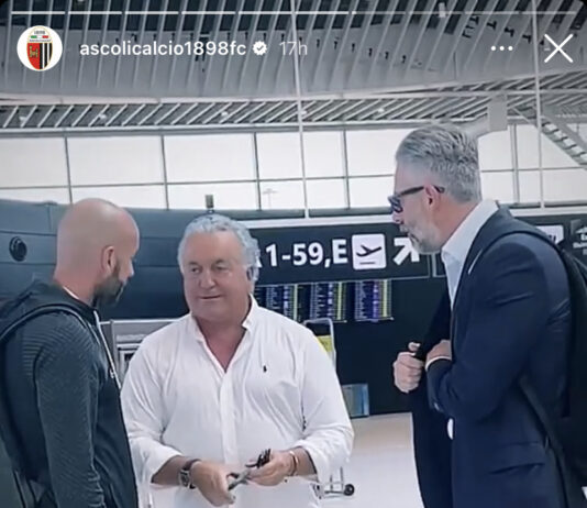 Il presidente dell’Ascoli: “Espugnare il Barbera era un sogno!”