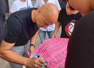 Tifosi al Renzo Barbera, calore per Corini e saluti per Luperini|FOTO tifosi corini
