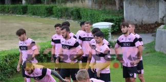 palermo allenamento